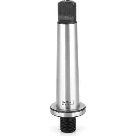 Adaptateur de cône morse MT2, arbre de mandrin fileté 2MT -1/2 "-20 pour diverses perceuses, fraiseuses, tours (1/5)