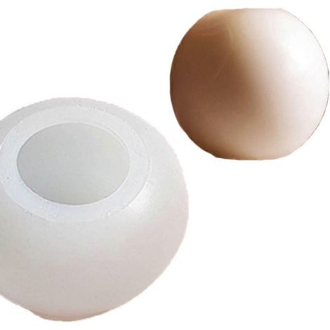 Moule à bougie en silicone 3D en forme de pommes, moule à gâteau au chocolat, moules à savon faits main