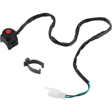 Motorrad-Hupenschalter für 7/8"-Lenker, Ein-/Ausschalter, 22-mm-Hupensteuerung