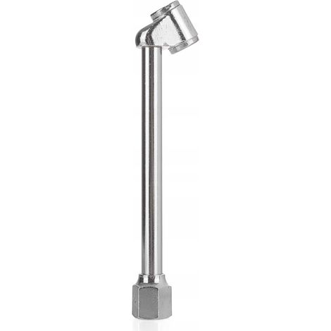Embout long pour gonfler les pneus - double face pour pneus jumelés 1/4” 8 mm (25/100) (1/4)