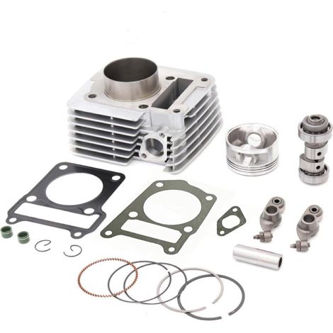 Kit de Conversion Cylindre Grand Alésage 57mm pour Yamaha TTR125 / TTR125E - Ensemble Complet avec Éventuel Arbre à Cames - Augmentation de Cylindrée pour Plus de Puissance (1/4)
