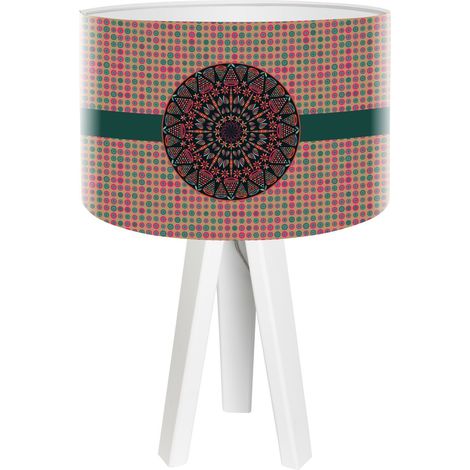 Lampe de chevet stamps foto-087 - Blanc (1/3)
