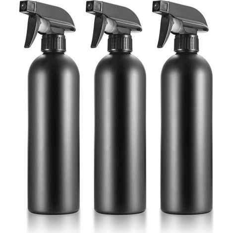 Vaporisateur Vide - 500 ml - Bouteille Pulvérisation HDPE - Brume Ultra Fine Pour Nettoyage Jardinage Coiffure - Lot de 3 (1/4)