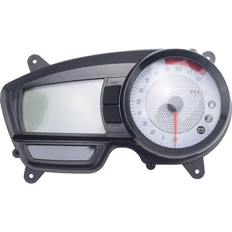 Motorrad-Drehzahlmesser, digitaler Kilometerzähler, Motocross-Tachometer (1/5)