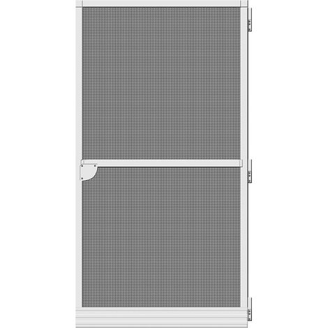 Falt-Moskitonetztür Basic weiß 100x210cm (1/3)