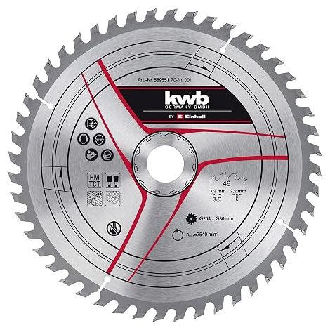 Sierra Circular Ø254 x 30 mm 48T EINHELL (1/5)