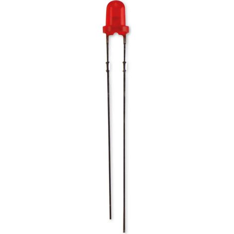 KINGBRIGHT LED, L-1154ID, Rot, 3 mm (T-1), 617 nm, 30 mcd, 60°, Rund