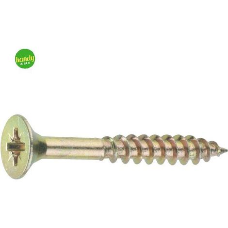 Viti T.P.S. zincate giallo 4,0 x 35 - 1 Kg. (1/2)