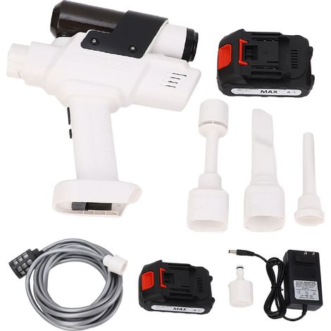 Nettoyeur haute pression sans fil avec filtre efficace, portable et à main, pour voitures, motos, quads et SSV. (1/5)