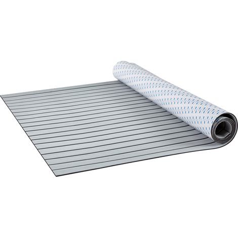 Mophorn Pavimento per Barca in Schiuma EVA Coperta per Barca 2400x1160x6mm Pavimento Autoadesivo Antiscivolo 27840cm² Tappeto Marino per Barche Yacht Pontoni Coperte per Kayak (1/5)