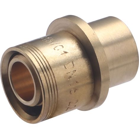 Noyon & Thiebault – Raccord PER à glissement – Jonction de conversion cuivre Ø14mm – Soudure laiton – Agrément CSTB – Étanchéité parfaite (1/5)