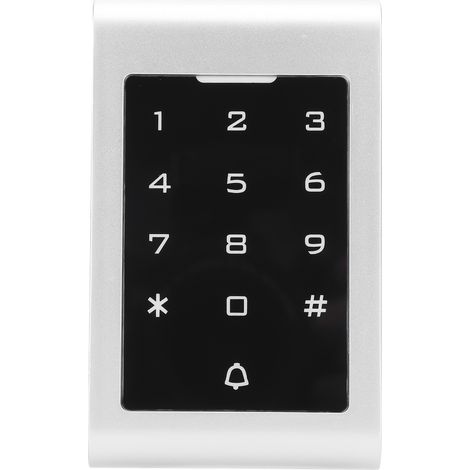 13,56-MHz-RFID-Zutrittskontrollsystem, Smartcard, beleuchtete Tastatur, Touchscreen, Zeiterfassungsuhr (1/5)