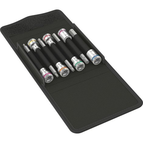 Wera 8740 B HF Steckschlüssel-Bit-Einsatz-Set 3/8" (10 mm) 7teilig 05003181001 (1/5)