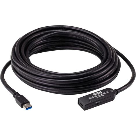 Cable USB Aten UE331C-AT-G USB A/C 3.2 Gen 1 10m Negro (1/2)
