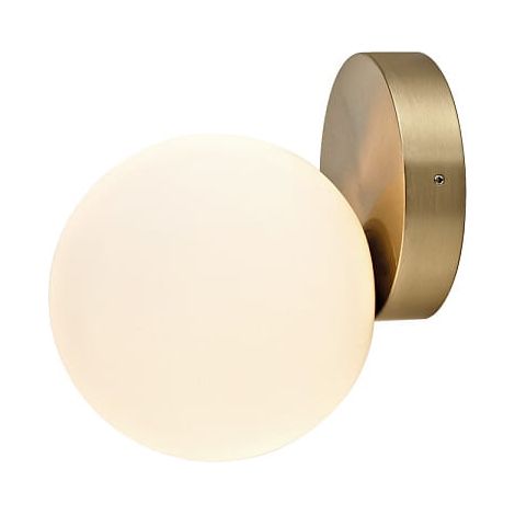 Applique Nowodvorski ICE BALL ottone vetro G9 IP44 25W (1/2)