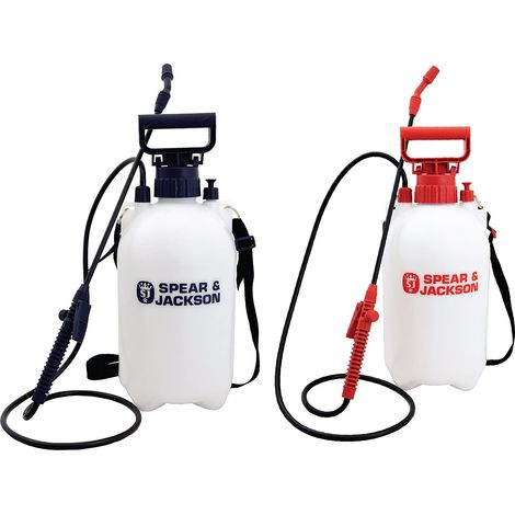 Spear & Jackson 5LPAPSTWIN Spruzzatori a pressione da 5 litri (confezione doppia) (1/4)