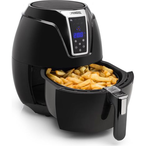 Digitale XL Heißluftfritteuse 7 Programme, frittieren ohne Öl 3,2Ltr 1400 Watt
