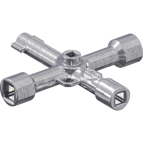 Rittal SZ 2549500 Schaltschrankschlüssel mit Bit-Adapter Stahl 1 St.