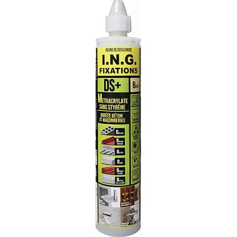 Résine méthacrylate sans styrène "DS+" - 300 ml - Blanche