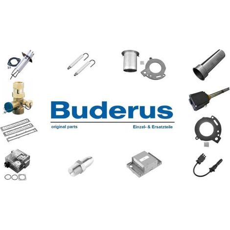 Buderus Montageset FD für 10 SKT1.0-s, Flachd. bauseit.Bef.,incl.Anschluss-Set - 7739603157 von Buderus