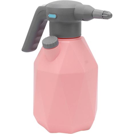 Vaporisateur électrique pour plantes d'intérieur et d'extérieur, 3 L, arrosoir automatique, batterie rechargeable, rose, avec buse rotative à 360° (1/5)