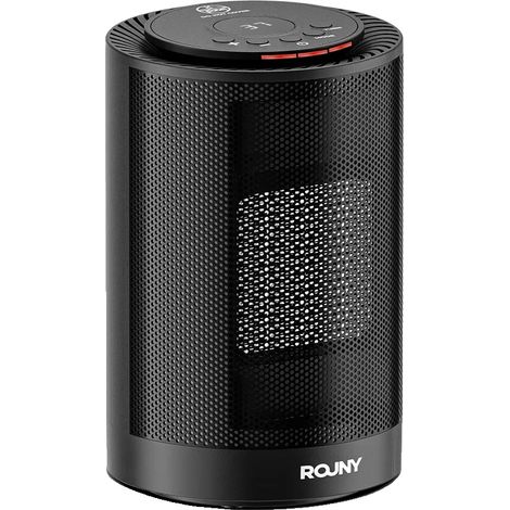 Chauffage d'appoint, Chauffage rapide, Design portable, noir, UE, 1200W (1/2)