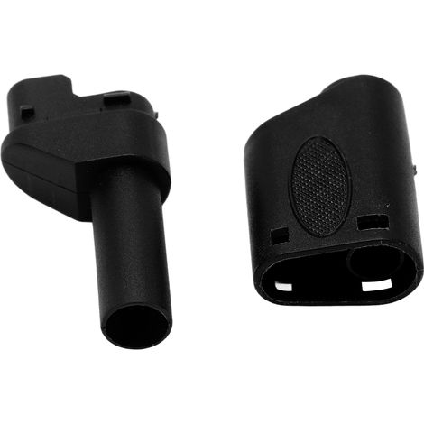 Connecteur banane 4mm isolé 22.160, lot de 20 douilles de sécurité noires pour prise RC, boîtier de connexion robuste (1/5)
