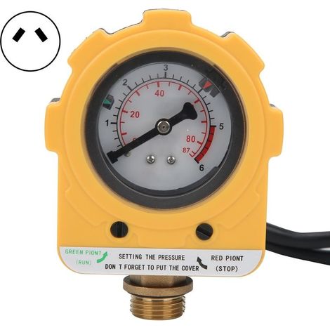 Contrôleur de pression de pompe à eau, interrupteur électronique automatique réglable, prise E06-1500 30AAU AC220V (1/5)