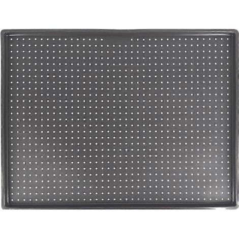 Moule à gâteau rectangulaire en silicone flexible de 25 cm (10 pouces) pour pizza et pain. (1/5)