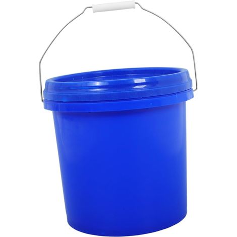 Seau Rond avec Couvercle pour Stockage Alimentaire Peinture Eau Conteneur (1/5)