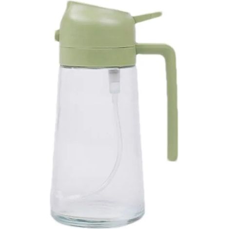 Flacon pulvérisateur d'huile de 470 ml, distributeur d'huile, flacon d'huile de cuisine, vaporisateur d'huile (1/5)
