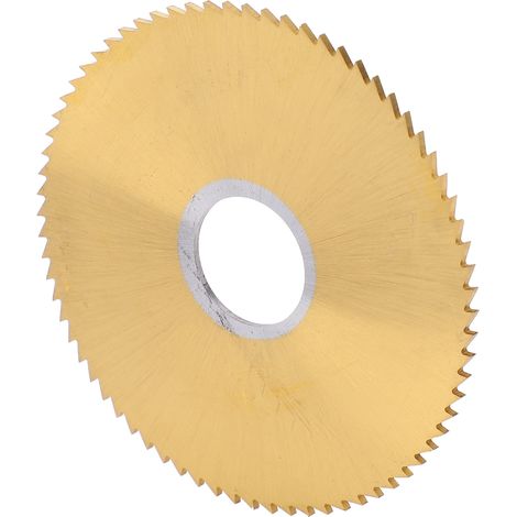 Disque de perçage rotatif à mandrin avec revêtement en titane pour scie circulaire sur table, 63 x 1,2 mm (1/5)