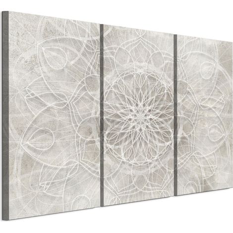 Quadro su tela italiana 90 x 60 cm trittico - stile boho - sfondi e motivi Quadro su tela italiana 120 x 80 cm trittico - stile boho - sfondi e motivi (1/5)