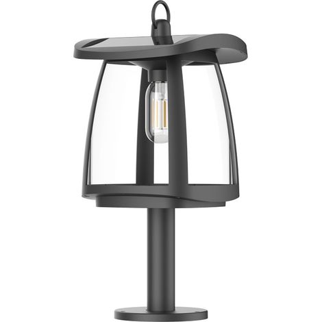 Baliza solar zeffa 350lm 4000k 3.18w negro baliza solar zeff (1/5)