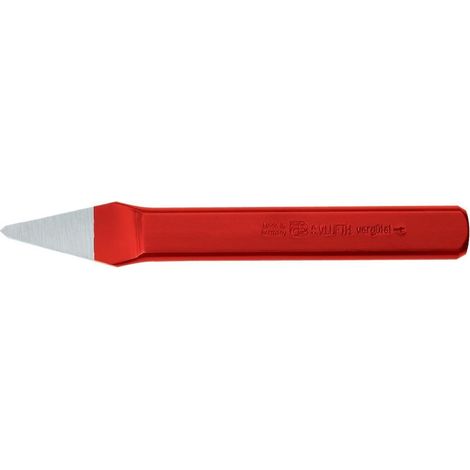 Ciseau croix pour le travail des métaux DIN6451 250x 23x13mm flach FORTIS (1/2)