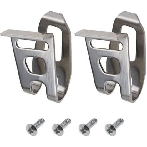 2pcs Clips de Crochet de Ceinture de Perceuse Électrique avec Vis 346449-3 Compatible avec Makita XFD01 XFD07D DTD144 DTD144Z 12V 18V Perceuse Sans Fil Perceuse À Impact Ceinture Clip (1/5)