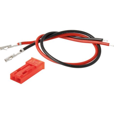 Connettore micro femmina per antenna a 2 pin rosso (5 pz.) Con1011
