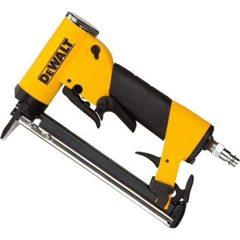 Dewalt – Agrafeuse pneumatique de finition large couronne 139 clous – Longueur clou 4-16 mm – Pression max 8.4 bars – Corps en aluminium léger - DPS8016