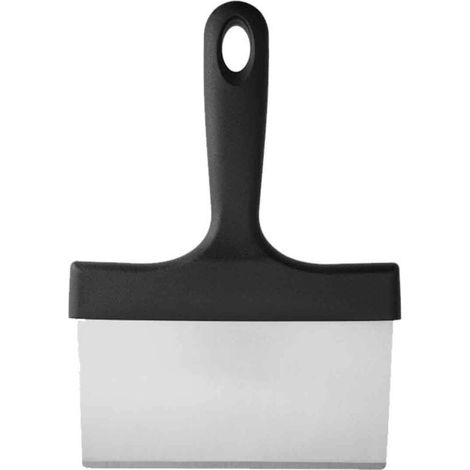 Grattoir À Assiettes - Acier Inoxydable 15 Cm - Pour Barbecue Plaques De Cuisson - 1 Pièce