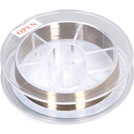Fil de séparation pour écran LCD en acier allié au tungstène, 0,03 mm, longueur 100 m, fil de coupe pour réparation (1/5)