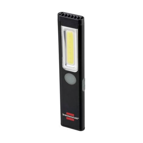 Brennenstuhl – Lampe torche LED portable 200 lumens – Alimentation Li-Pol 3,7V – Durée d'éclairage 12h – Indice de protection IP20 – 1175590100