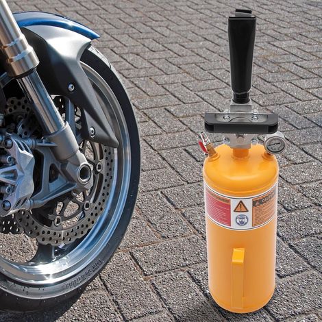 Booster de gonfleur de pneu 8 l - 1 Mpa - Gonfleur de pneu - Airbooster - Aide au remplissage des pneus pour camion, voiture, voiture - Canon à air en acier (1/5)