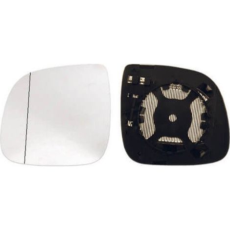 Verre de rétroviseur gauche asphérique chauffant Audi Q7 2006-2009