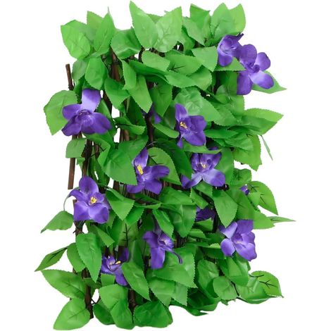 Treillis de lierre artificiel extensible 5 pcs vert 180x20 cm (1/5)