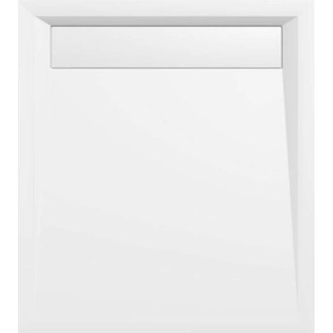 Polysan Platos de ducha - Plato de ducha VARESA con tapa, 90x80 cm, blanco 71606