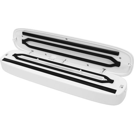 Machine de mise sous vide portable et automatique pour aliments avec 10 sacs, petit appareil électroménager blanc (1/5)