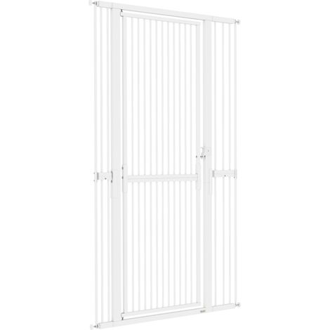 PawHut Cancelletto Cani e Gatti Alto 180cm Estensibile 77-104 cm a Pressione