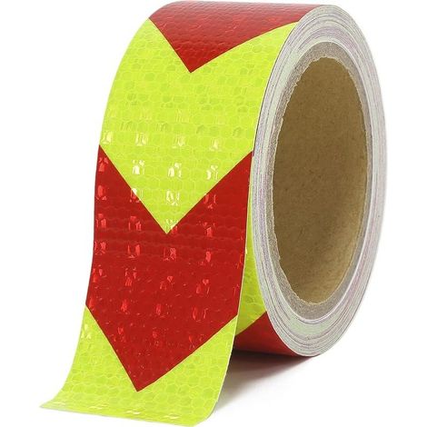 High-visibility reflective warning tape — 5 cm × 10 m, waterproof and ultra-wear-resistant (1/5)