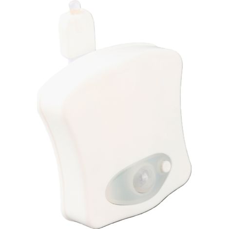 Veilleuse LED rechargeable pour WC salle de bain à capteur de mouvement 8 couleurs (1/5)