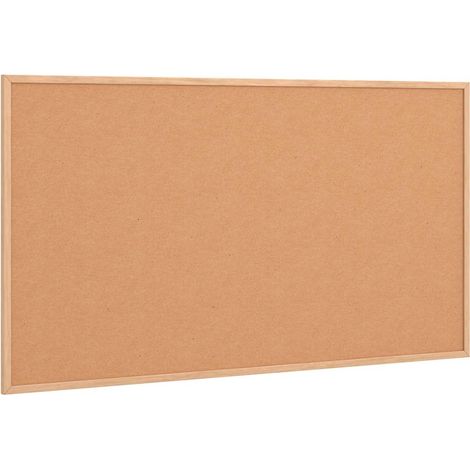 Tableau en liège avec cadre en pin massif 100 x 55 cm CFW407534 (1/5)